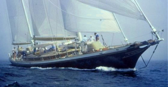 Signe, 100' cold-molded ketch