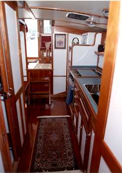 Memory 38, interior, galley