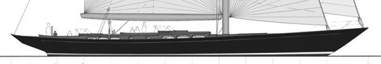 greyscale rendering of the 108' cutter