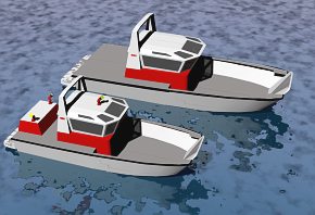 Models of Multi-task Rapid Response Emergency Vessels