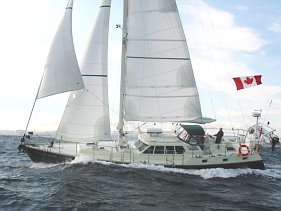 Charter sailing vessel, Western Grace