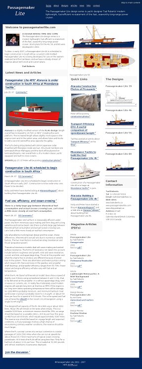 Passagemakerlite Web site
