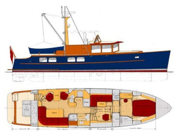 Passagemaker Lite 46 passagemakerlite46-profile-arrangement