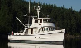 Island Eagle, 61 foot wooden motor yacht, 2006