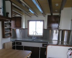 Island Eagle's galley