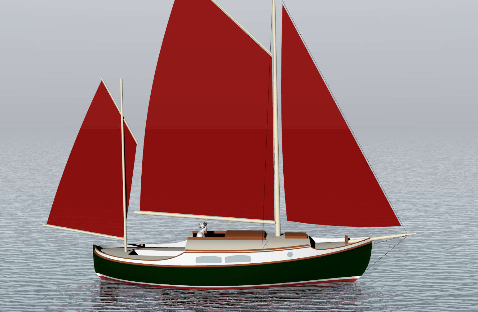 Sailing Canoe Lee Board For Design