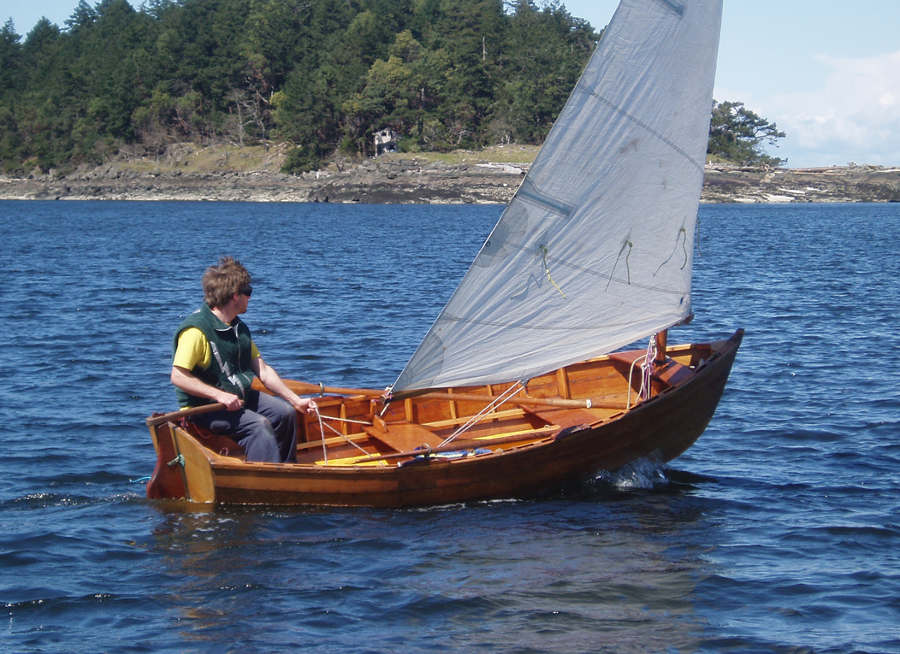  Sailing Dinghy ~ Sail and Oar Boats ~ Tad Roberts Small Boat Designs