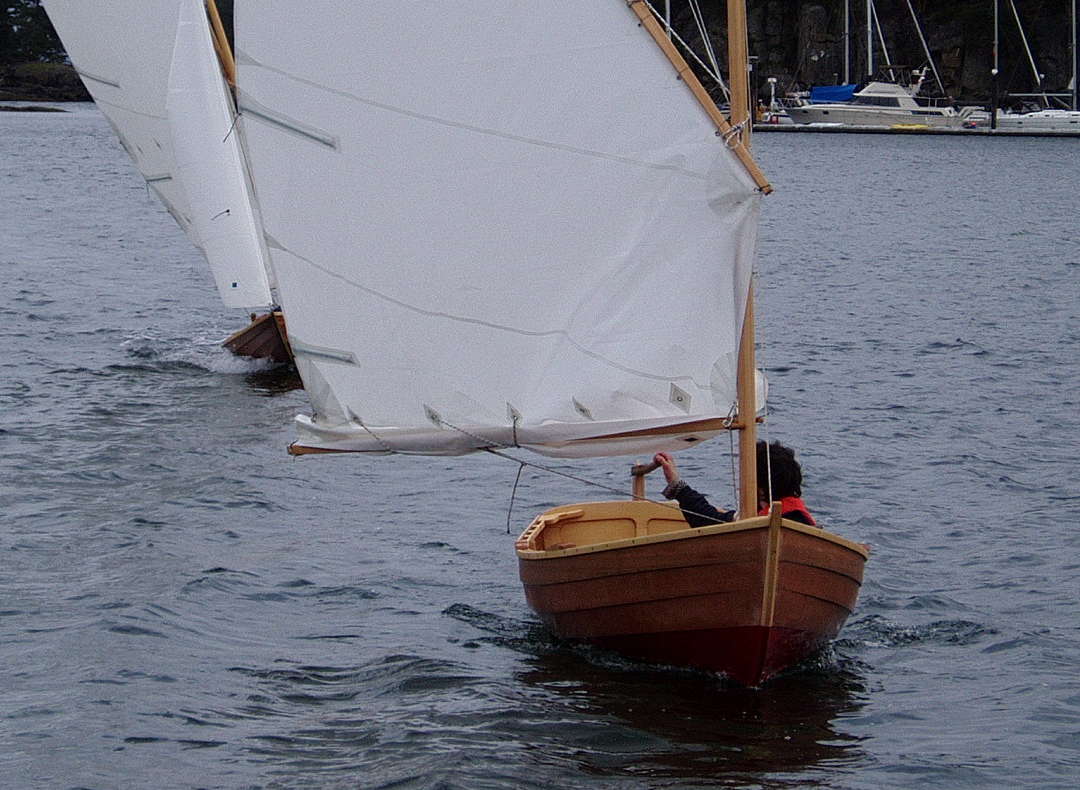  Sailing Dinghy ~ Sail and Oar Boats ~ Tad Roberts Small Boat Designs