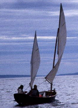 Ratty under sail