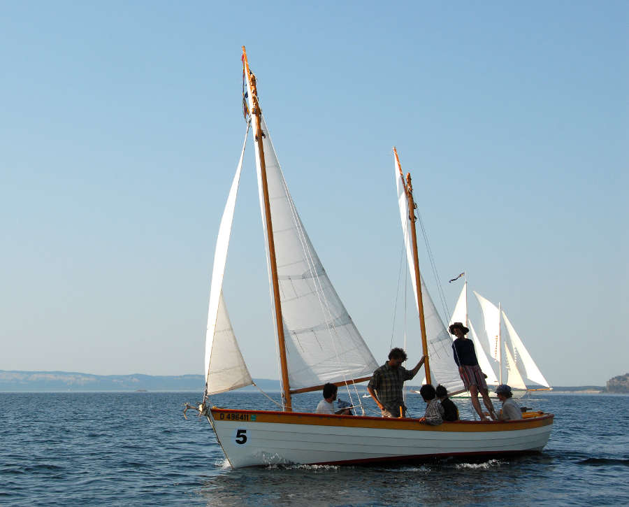  Ketch ~ Sail and Oar Boats ~ Tad Roberts Small Boat Designs