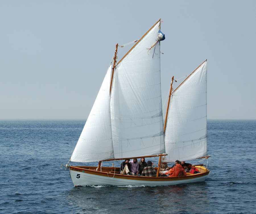 Tern, 24' Gaff-rigged Lapstrake Exploration Ketch ~ Sail and Oar Boats 