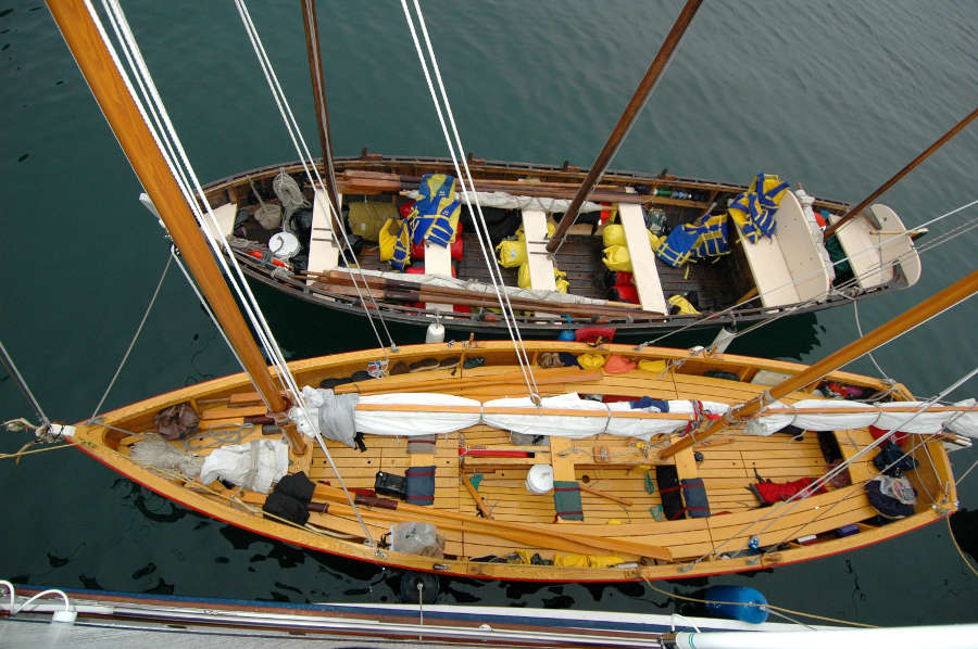 Gaff Rigged Sailboats