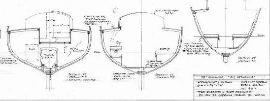 25' full keel Schooner Saturnina