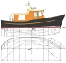 Ironbark 28' Traditional Displacement Boat
