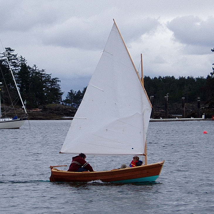 Pogy, 12' Sailing Dinghy ~ Sail and Oar Boats ~ Tad Roberts Small Boat 