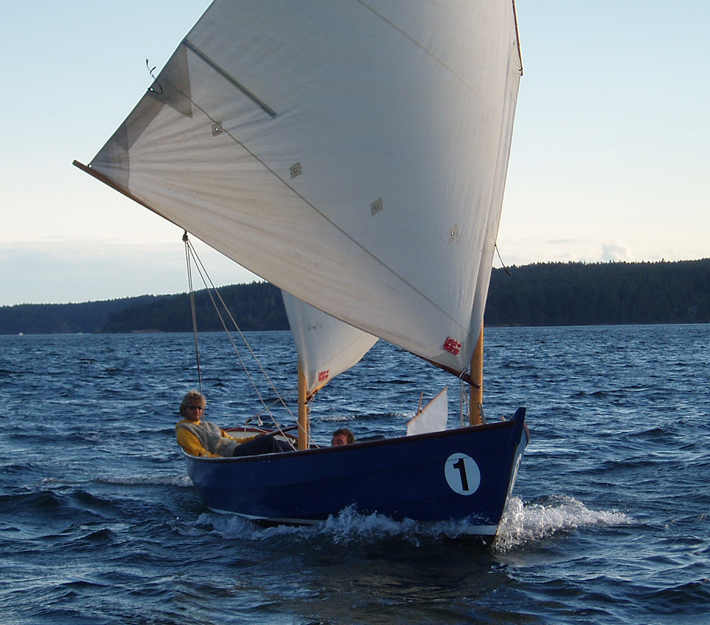 Ratty, 20' Lug-rigged Cat Ketch ~ Sail and Oar Boats ~ Tad 