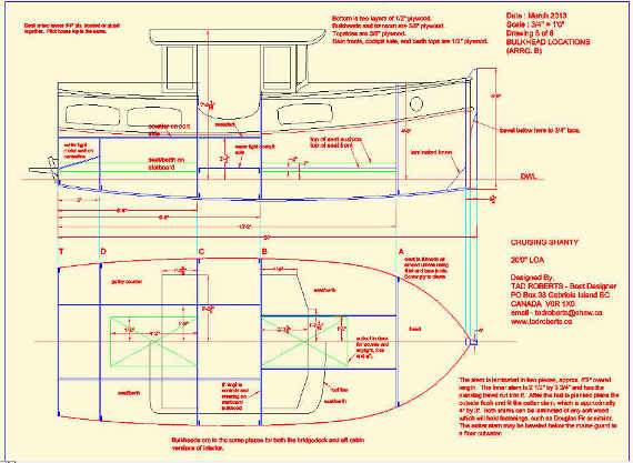 20’ Shanty Boat, version B